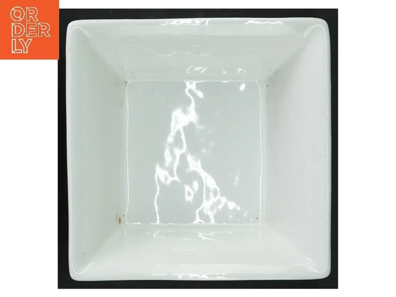 Billede 3 - Hvid porcelænsskål fra Karaki (str. 13,5x13,5x6 cm)