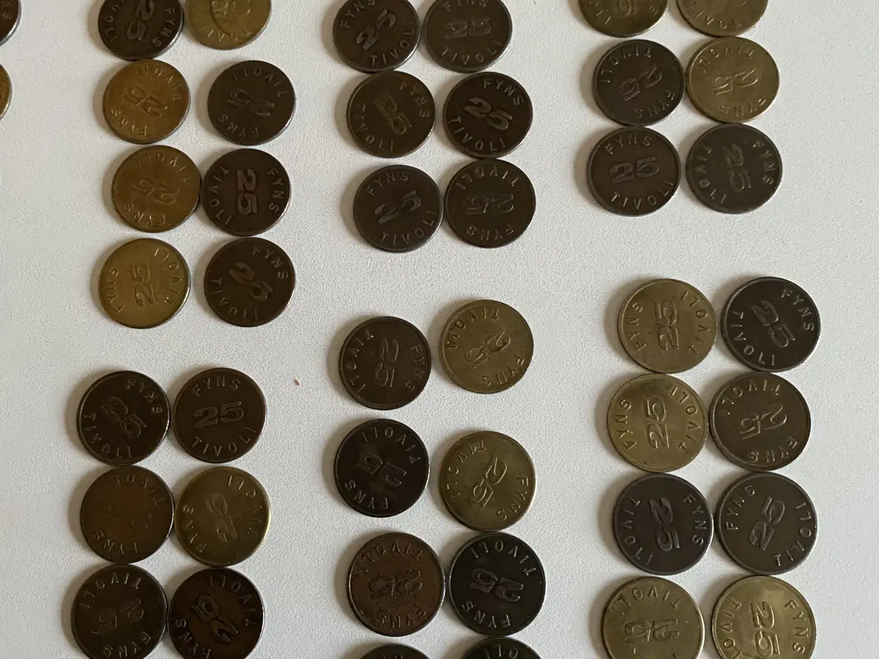 Billede 3 - Spillemønter Fyens Tivoli 96 stk
