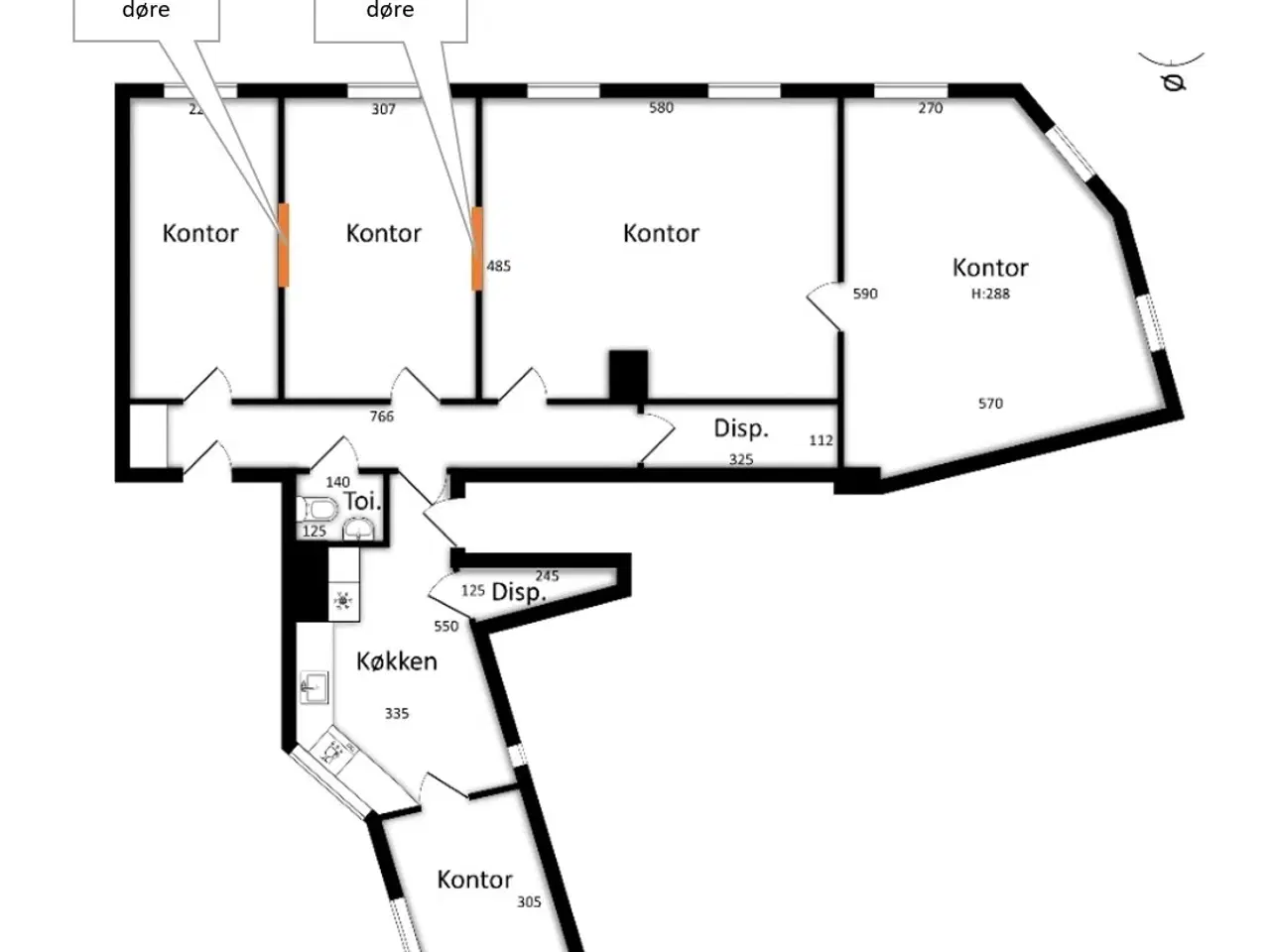 Billede 15 - 150 kvm. sjældent udbudt og særdeles attraktivt kontorlejemål