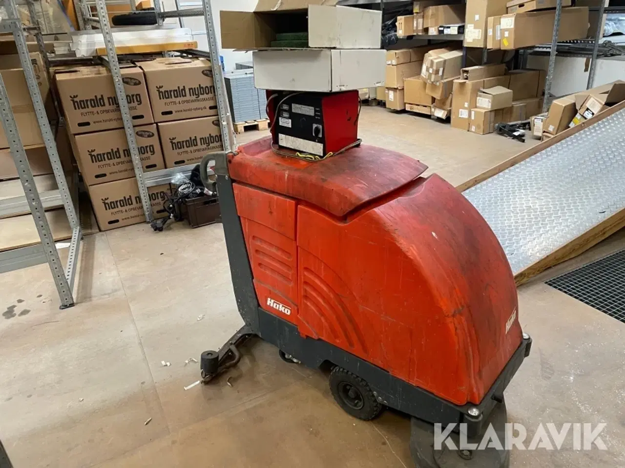 Billede 3 - Gulvvasker Hako Hakomatic B 655 med lader