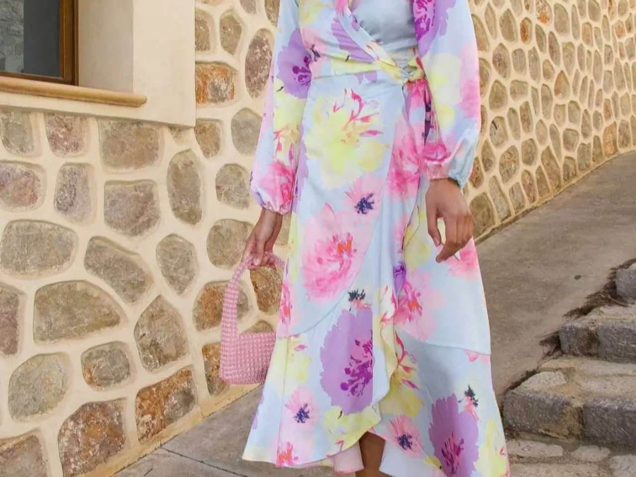 Billede 1 - Ny Crās maxi-wrapkjole str. 40