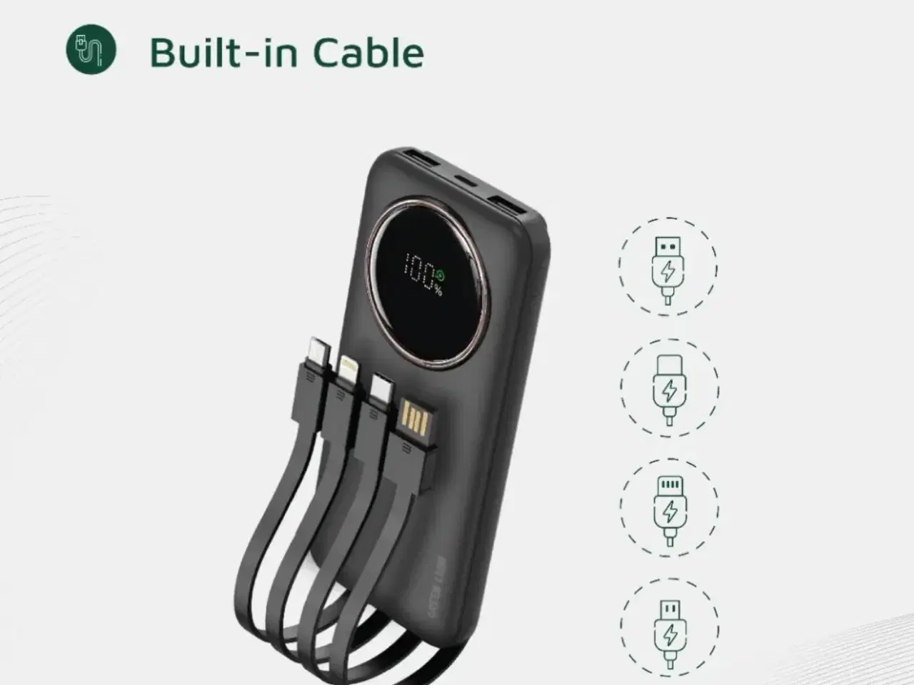 Billede 4 - Green Lion Power Pulse 10000mAh Powerbank