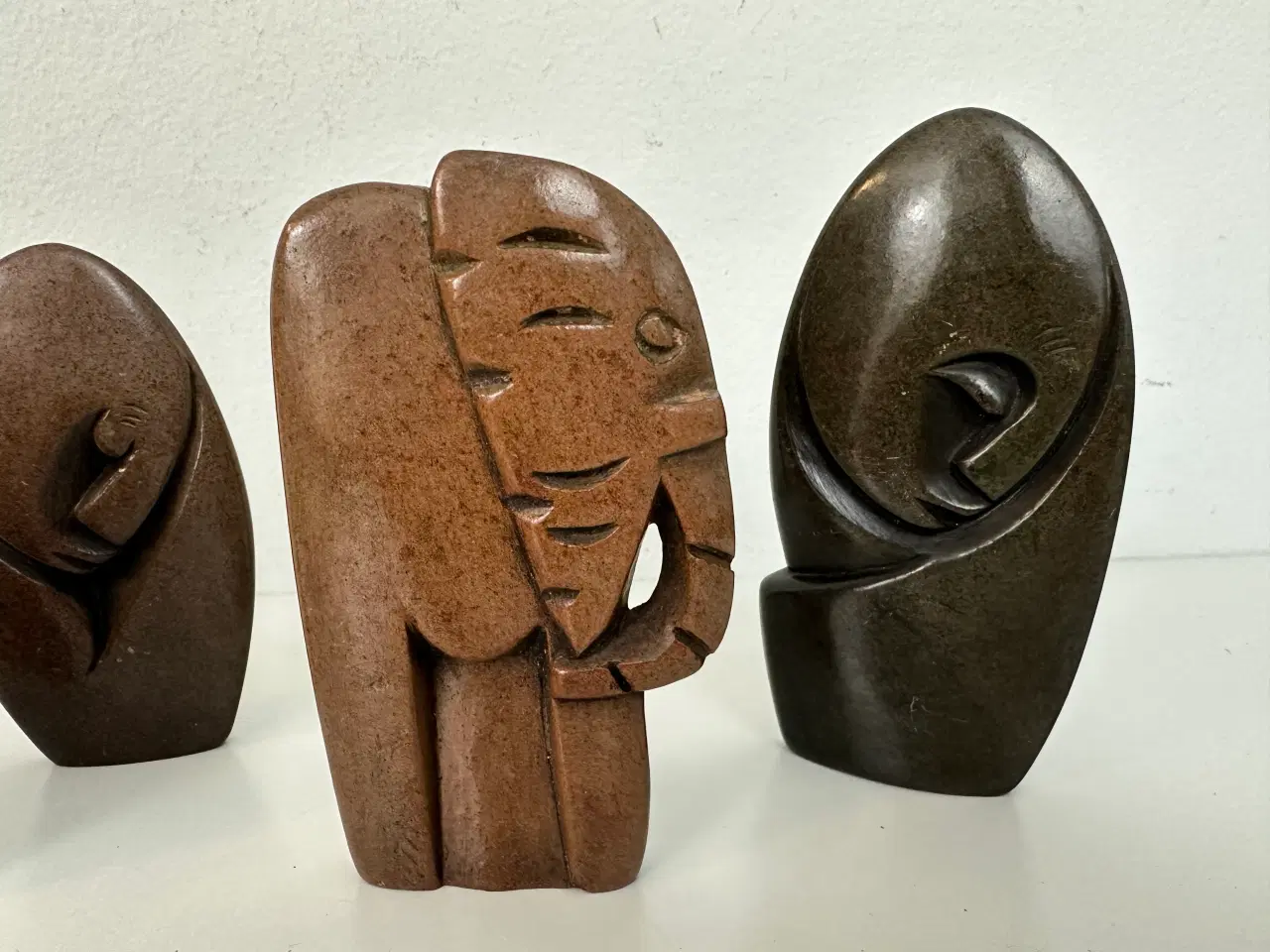 Billede 5 - Lille samling afrikanske sten figurer