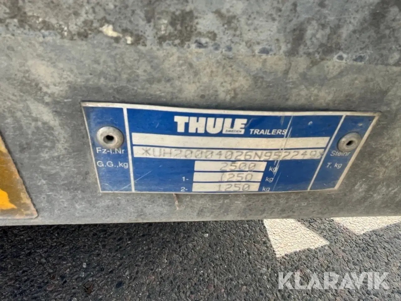 Billede 5 - Trailer Brenderup KH med tip