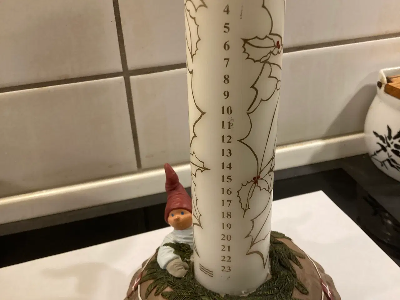 Billede 2 - Trip Trap lys holder med lys