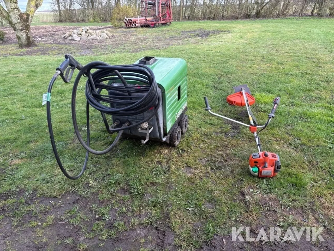 Billede 4 - Hedvandsrenser og buskryder Gerni 2400 og Husqvarna 325R