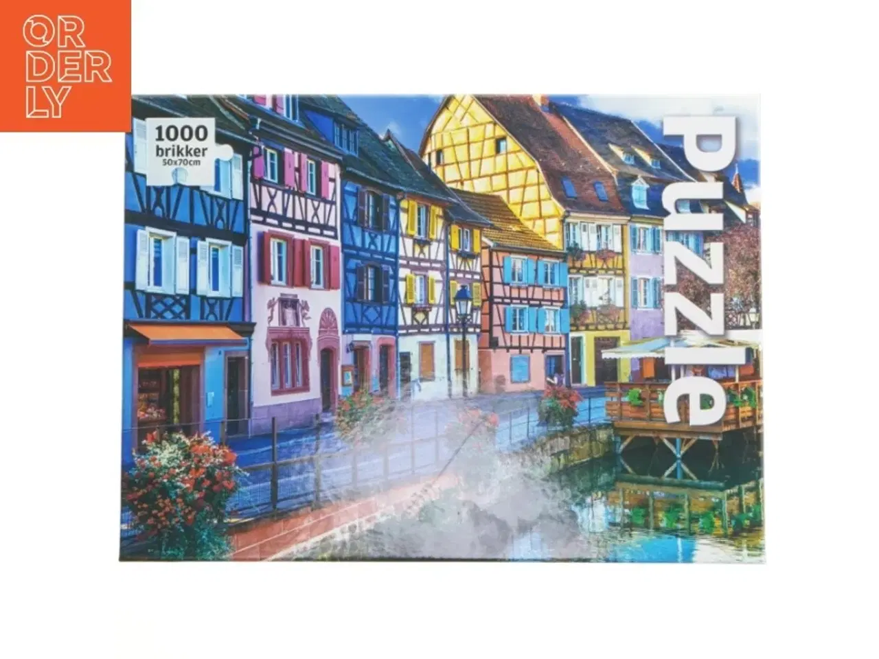 Billede 1 - Puslespil med motiv af Colmar, Frankrig (str. 1000 brikker)