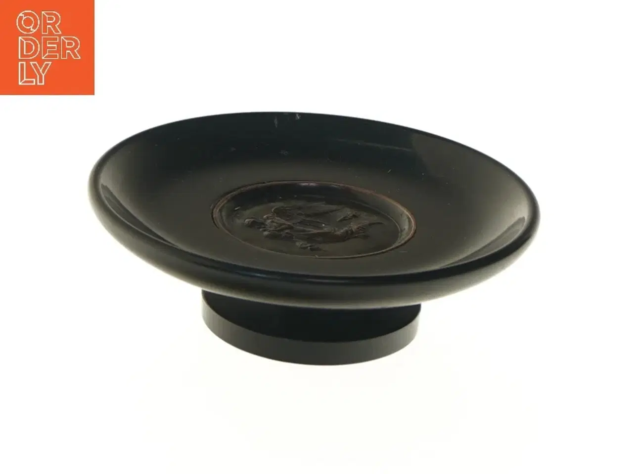 Billede 3 - Dekorativ skål med relief (str. Ø 15 cm)