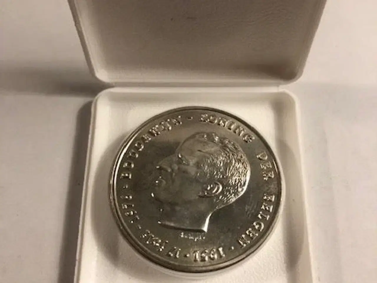 Billede 1 - 250 Francs Belgium 1976 Silver coin