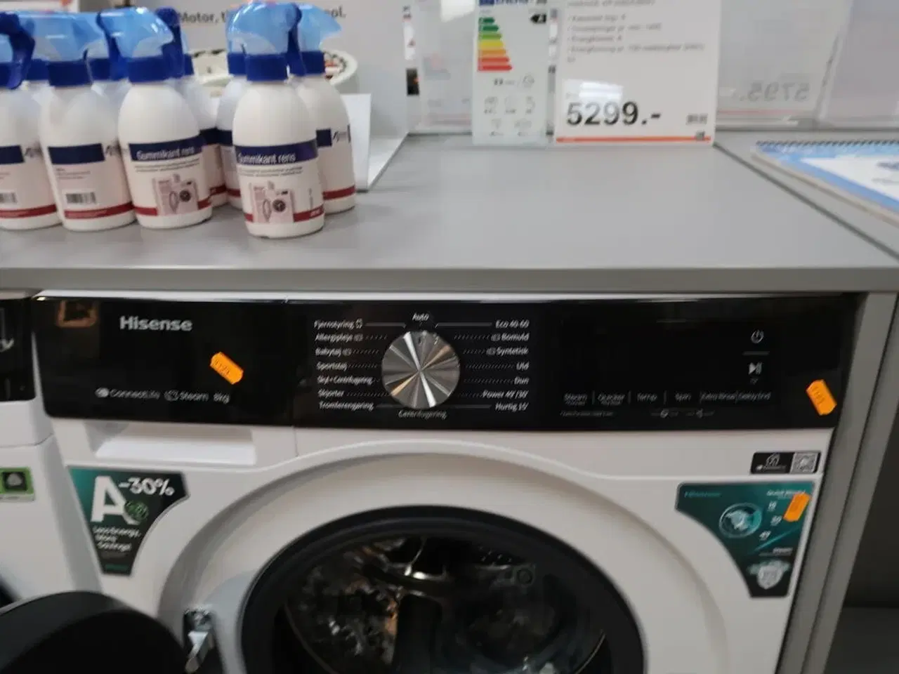 Billede 3 - Vaskemaskine HISENSE WF3S8043BW3