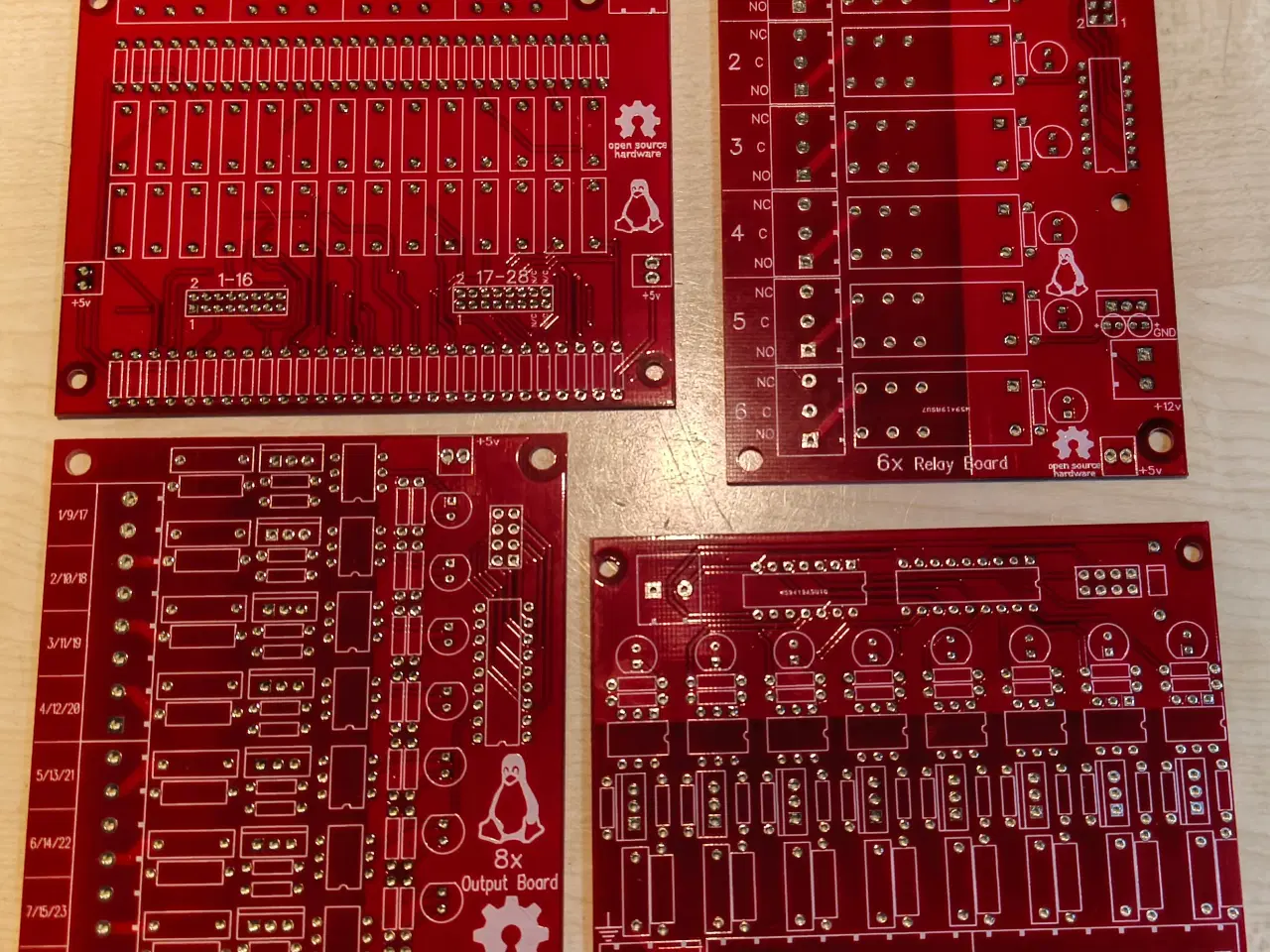 Billede 2 - Relæ print, input print, Raspberry Pi