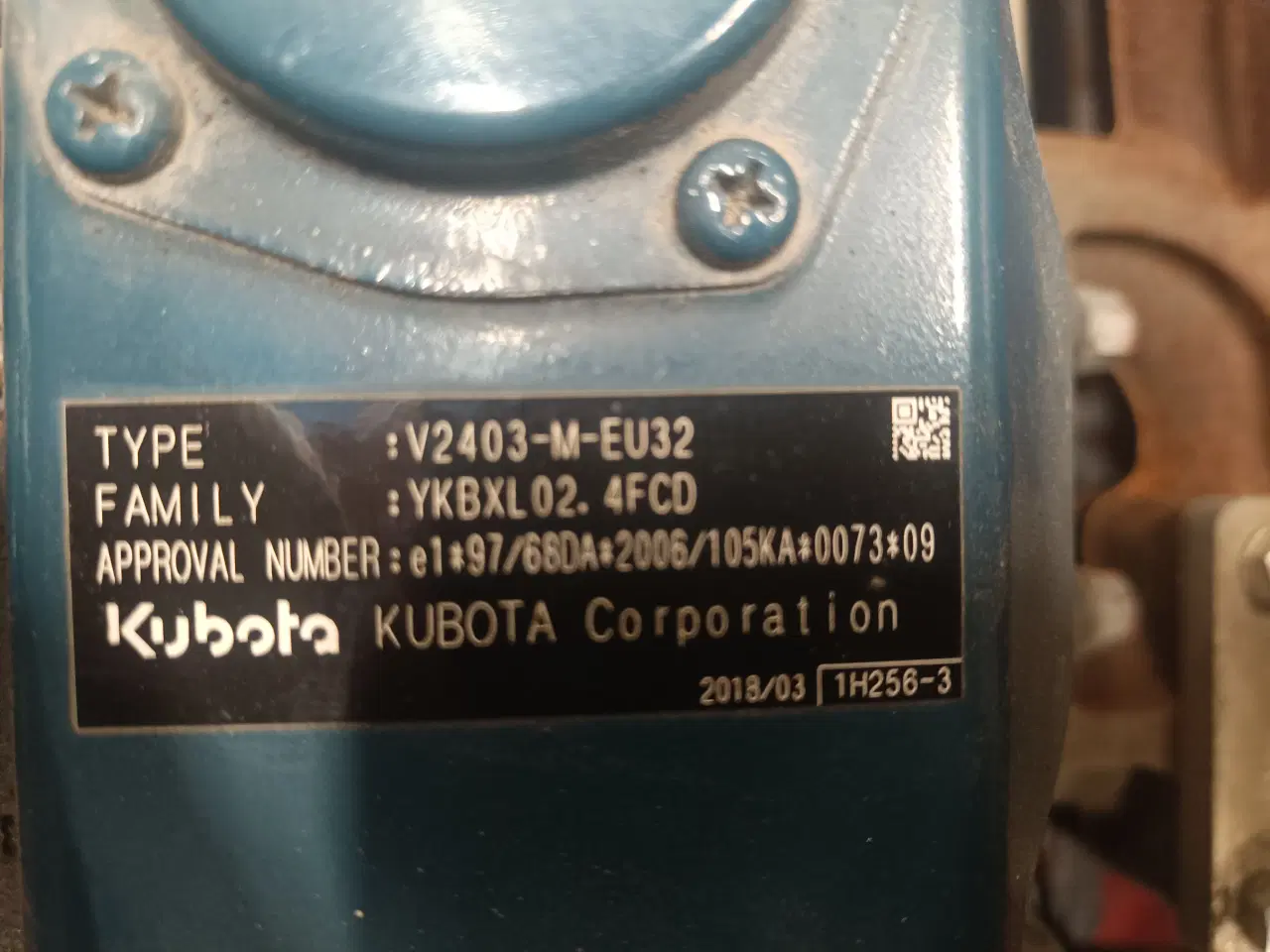 Billede 4 - Kubota Motor V2403