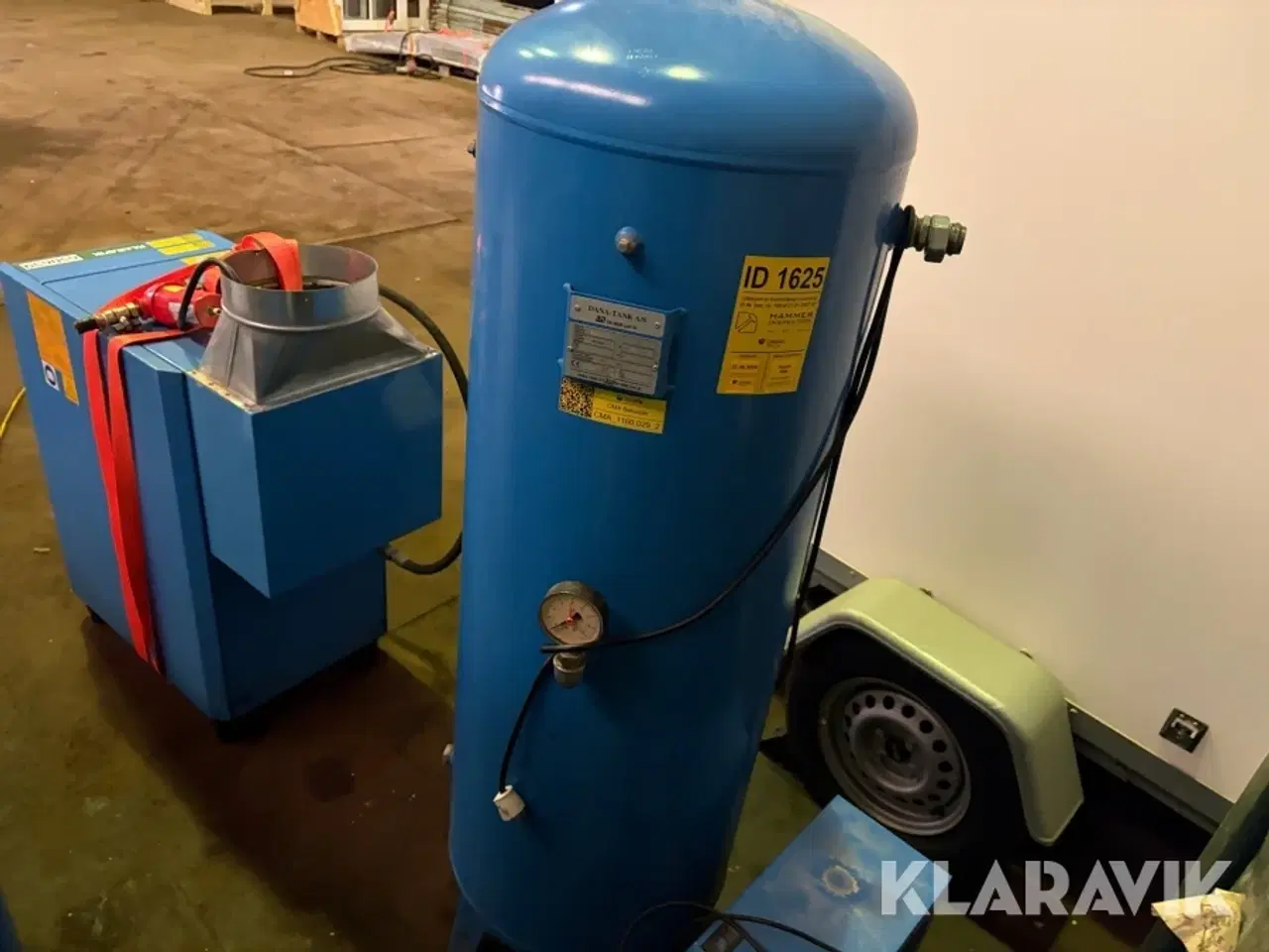 Billede 12 - Skruekompressor Boge Granzow C7 med forvarmer, tank og filter