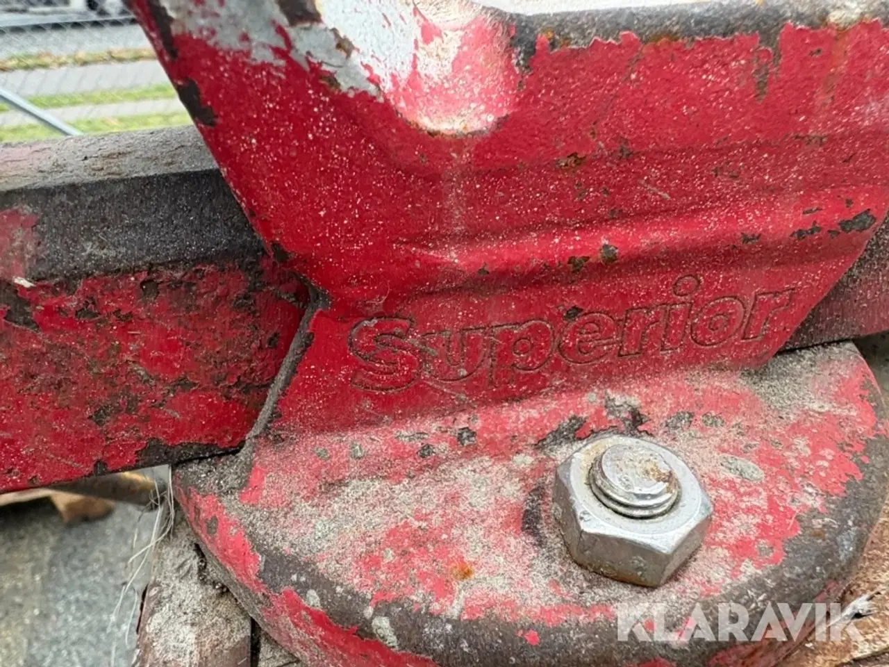 Billede 6 - Bord med skruestik