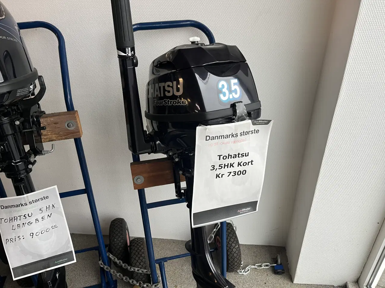 Billede 1 - Tohatsu 3,5HK med kort ben