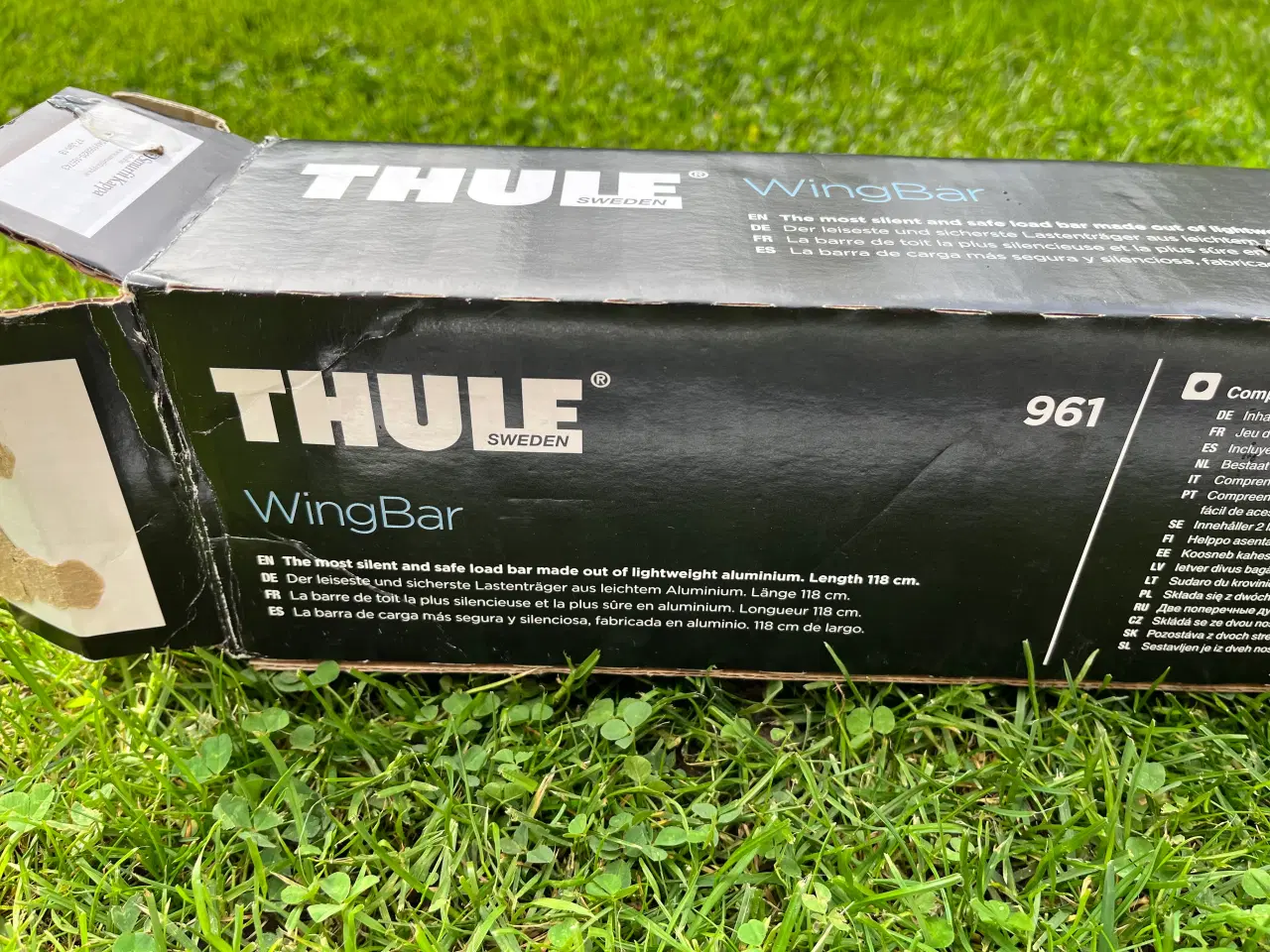 Billede 2 - Thule wingbar 961 tagbøjler og Rapid System 753 sæ