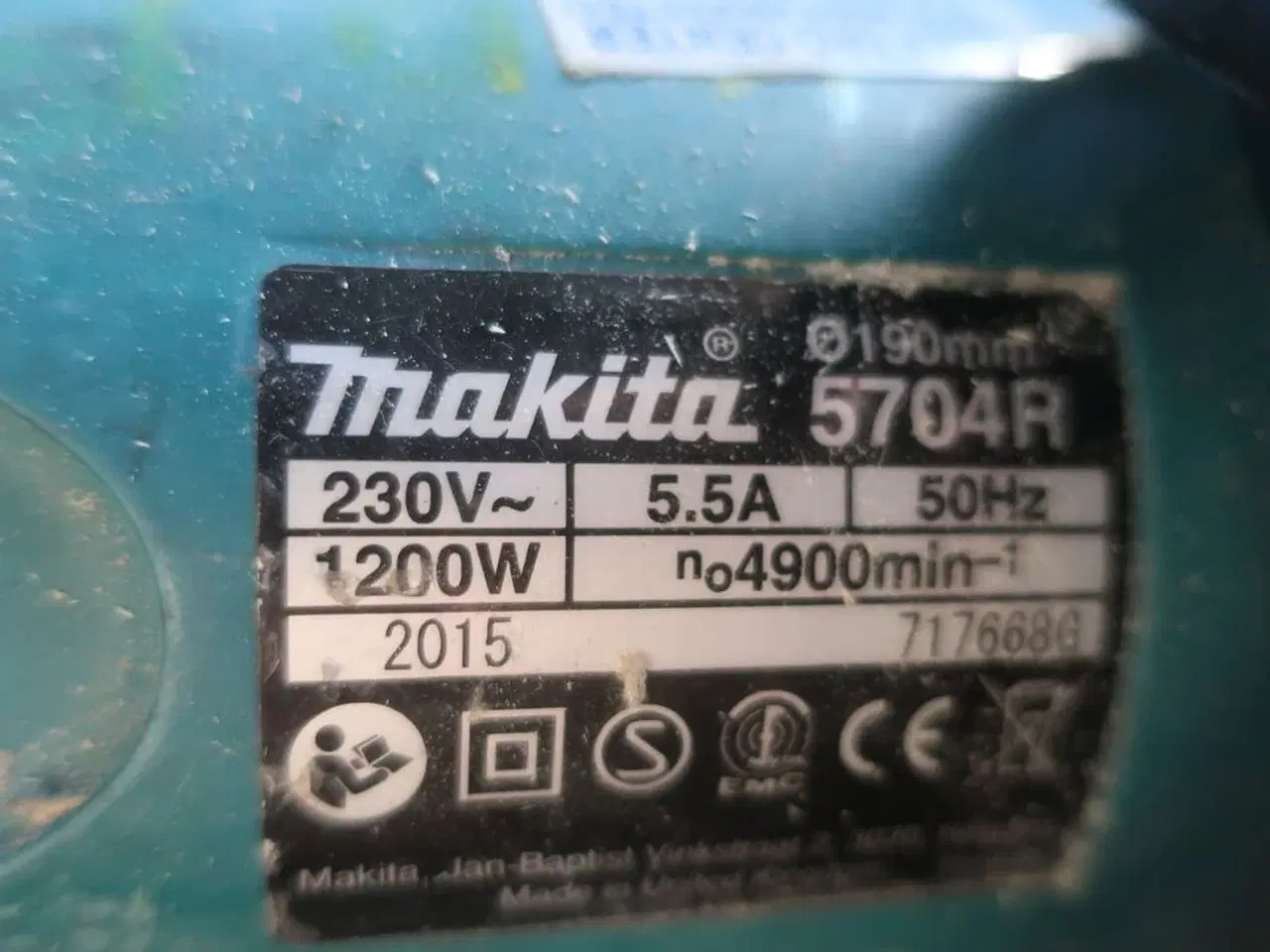 Billede 2 - 2 stk, vinkelsliber, rundsav og bajonetsav MAKITA