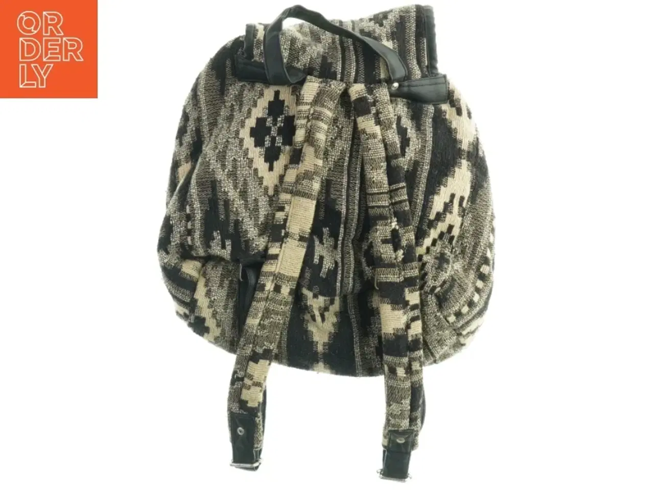 Billede 2 - Mønstret rygsæk fra Deena & Ozzy (str. 38 x 35 cm)