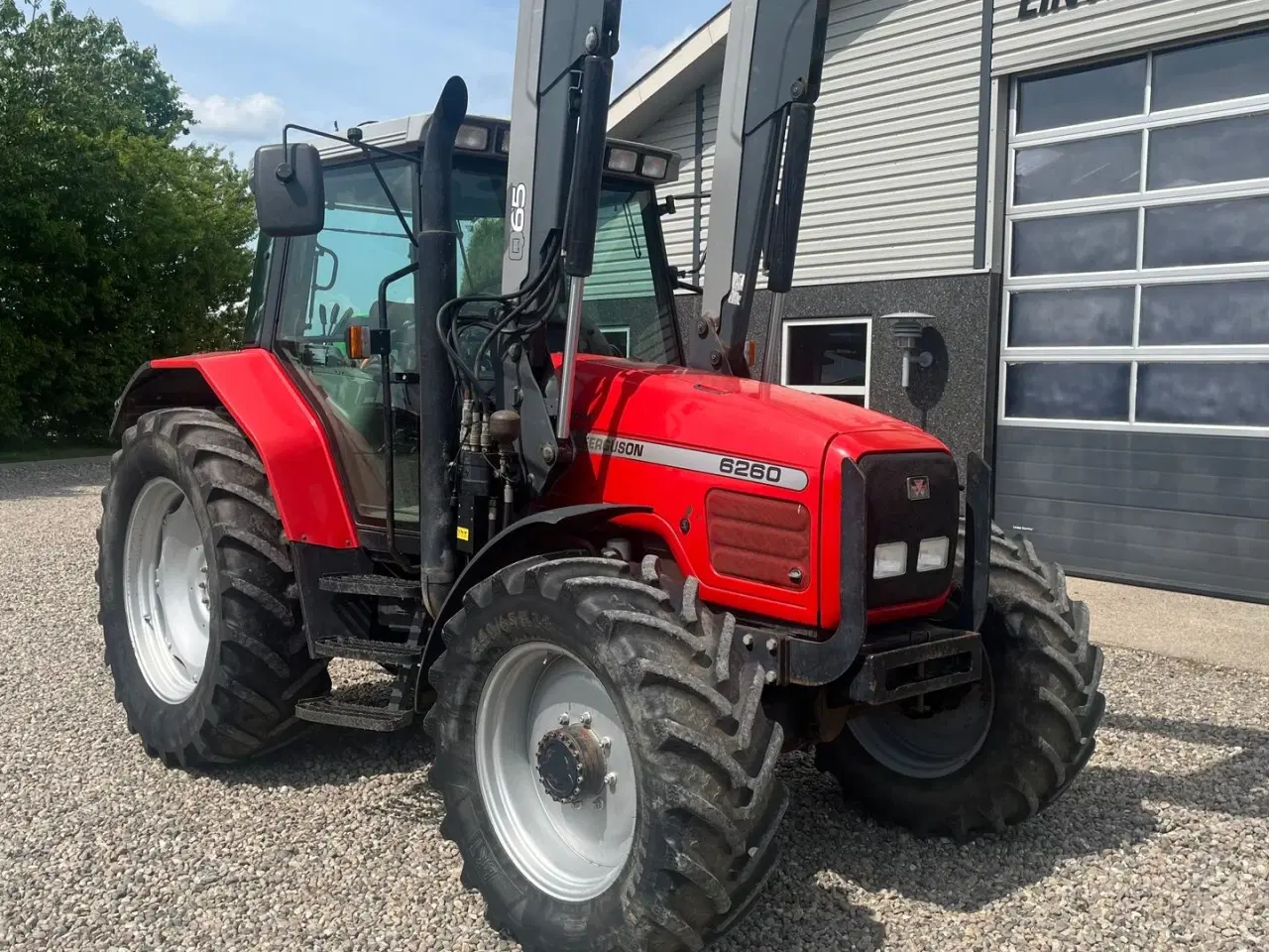 Billede 18 - Massey Ferguson 6260 PowerControl med frontlæsser og Topcon sporfølger