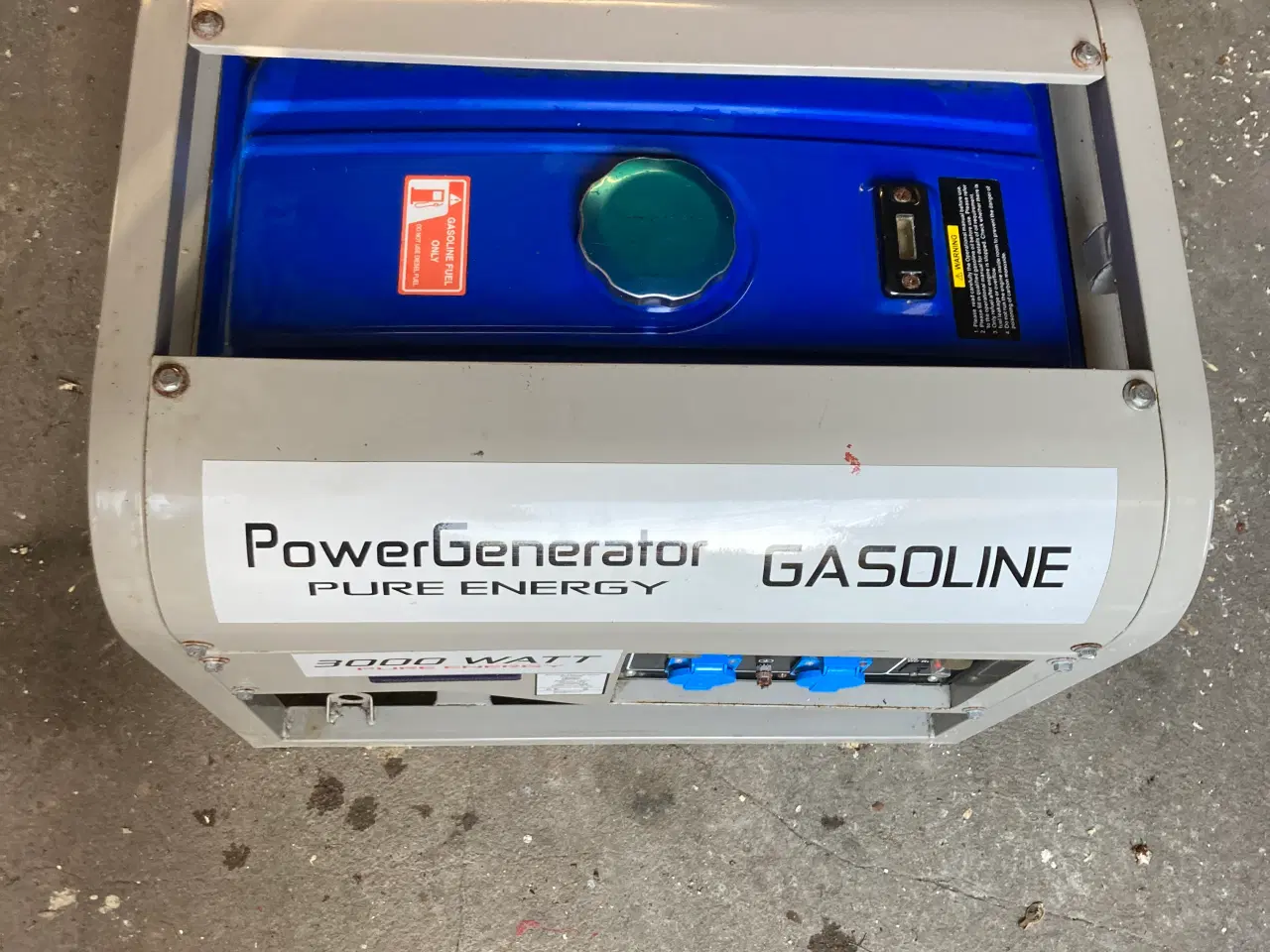 Billede 3 - Benzindreven generator, 3.000 Watt