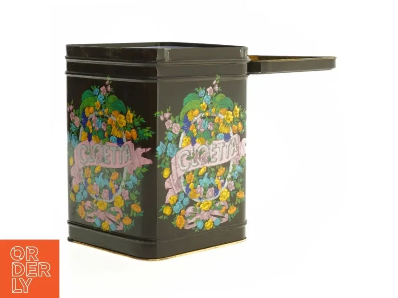 Billede 2 - Cloetta Art Deco metal dåse (str. 15 x 10 x 10 cm)