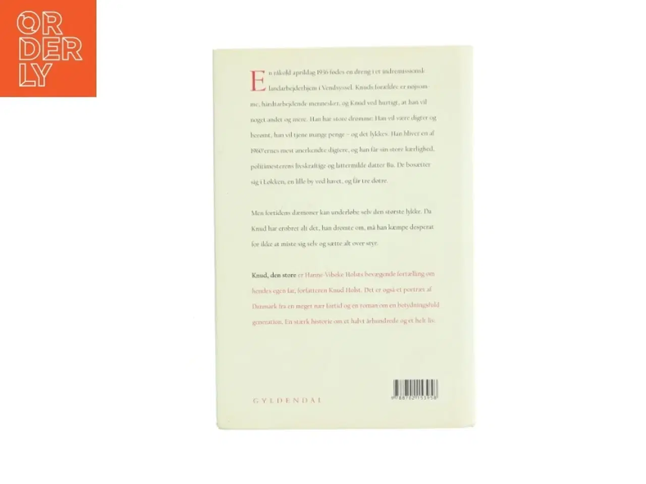 Billede 1 - Knud, den store : roman af Hanne-Vibeke Holst (Bog)