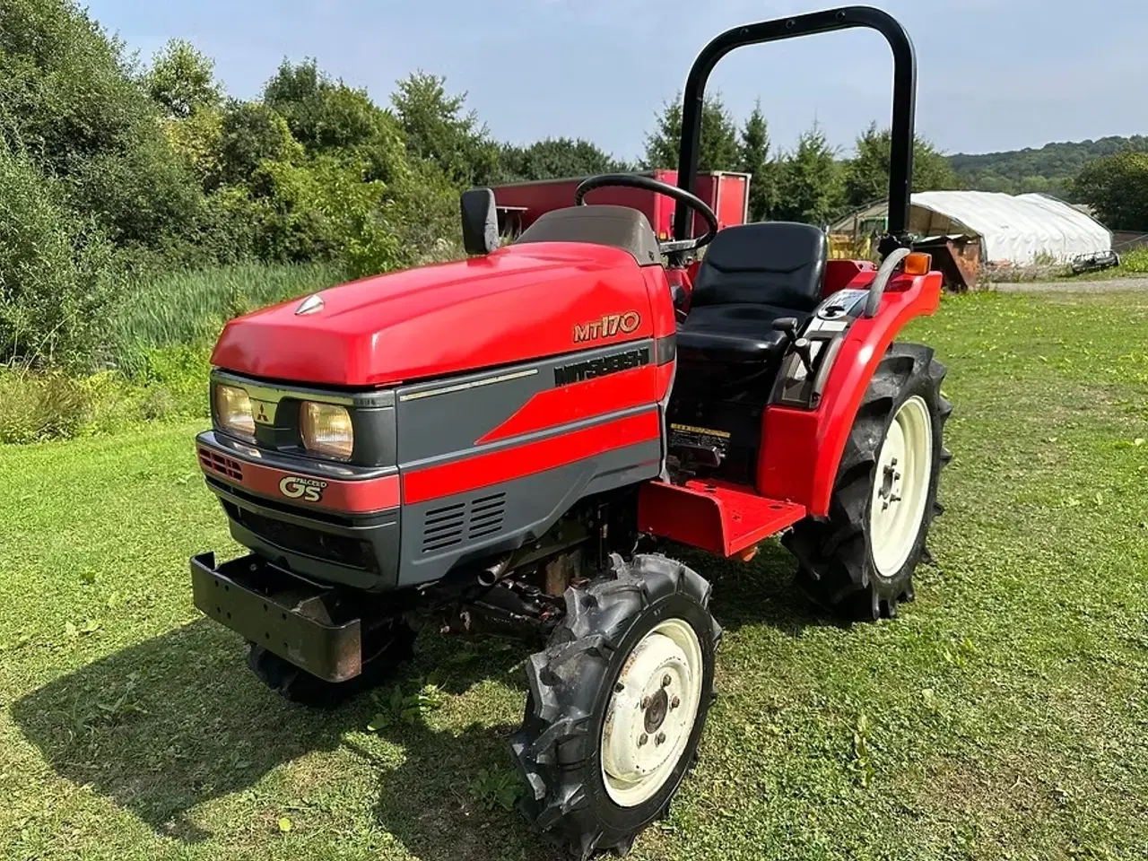 Billede 2 - Minitraktor - MITSUBISHI MT170 4x4