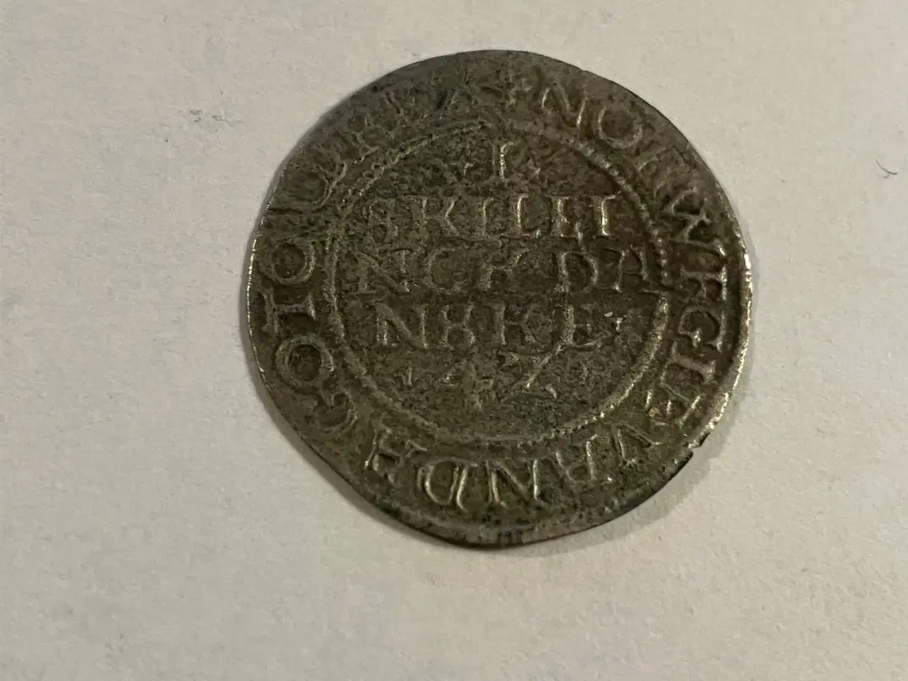 Billede 1 - 1 Skilling 1542 Danmark