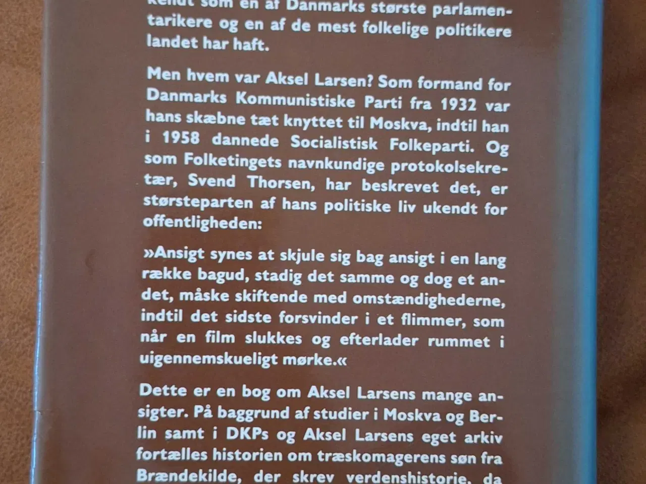 Billede 2 - Aksel Larsen-en politisk biografi 