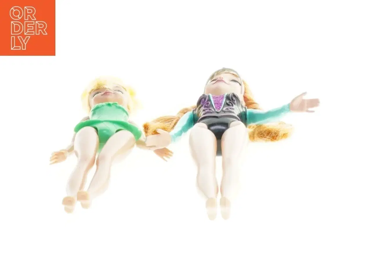 Billede 3 - Anna og Elsa dukker (str. 26 og 24 cm)