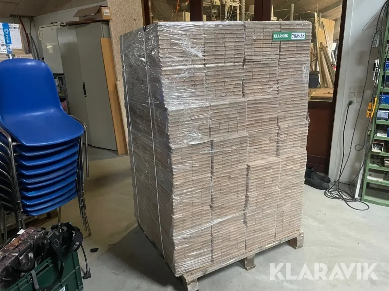 Billede 6 - Gulv Eg sildebensparket 65,52 kvadratmeter