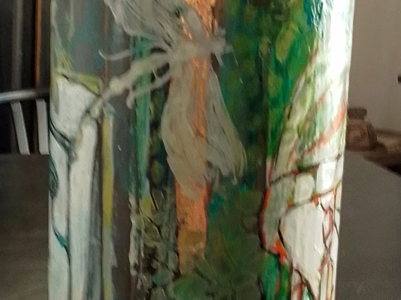 Billede 7 - Dekorerede glasvaser fra eget atelier