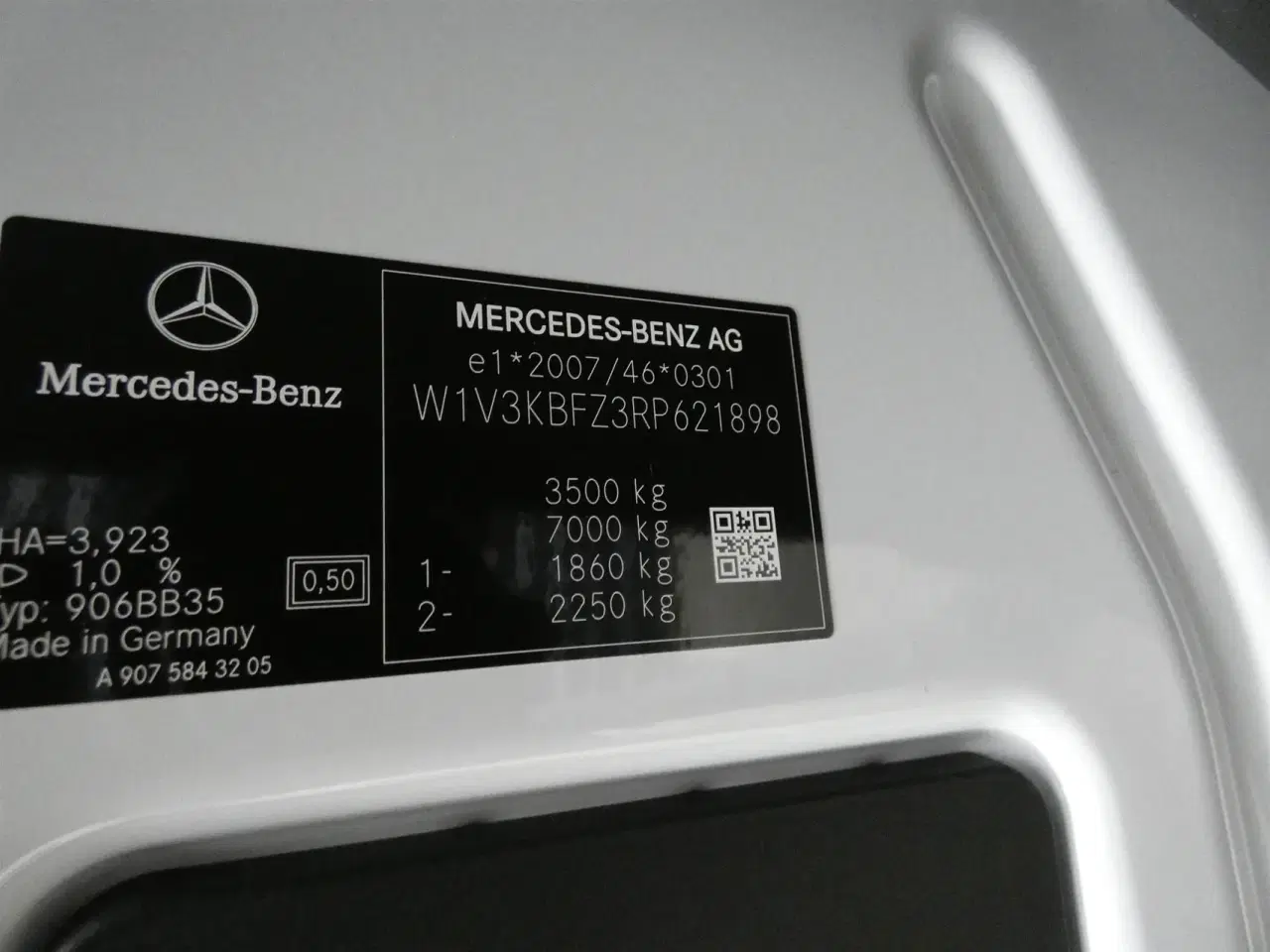 Billede 15 - Mercedes-Benz Sprinter 317 2,0 CDI A2 H2 RWD 9G-Tronic 170HK Van Aut.