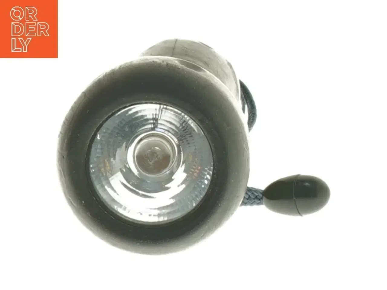 Billede 3 - Sort lommelygte med snor (str. 16 cm)