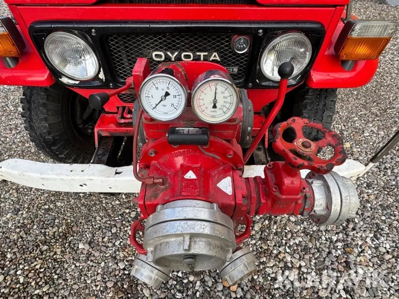 Billede 7 - Veteran brandbil Toyota Land Cruiser BJ45