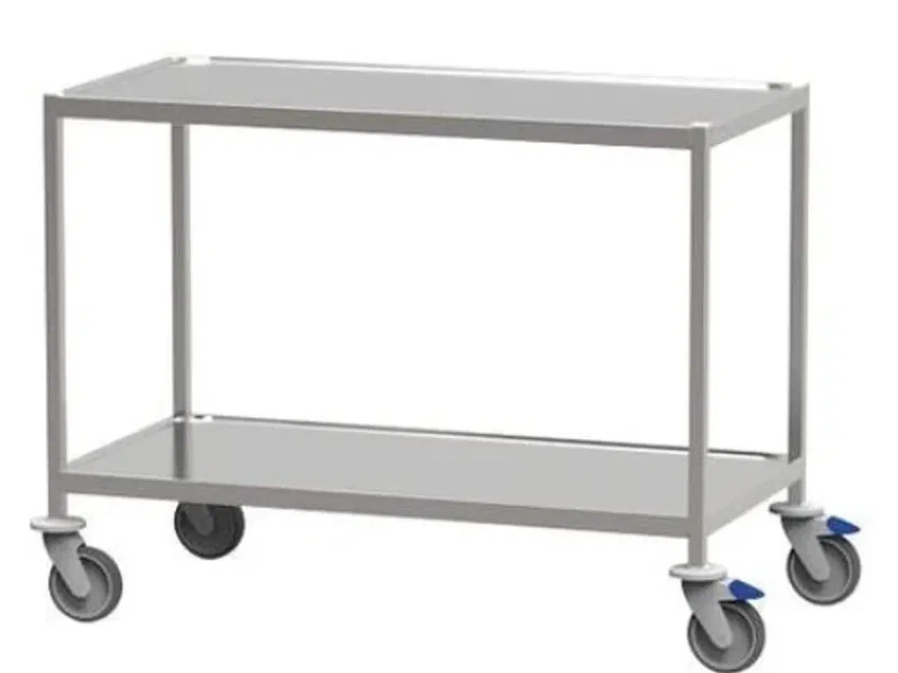 Billede 1 - Kørebord 1100x550 mm m/vulstkant m/over og underhylde