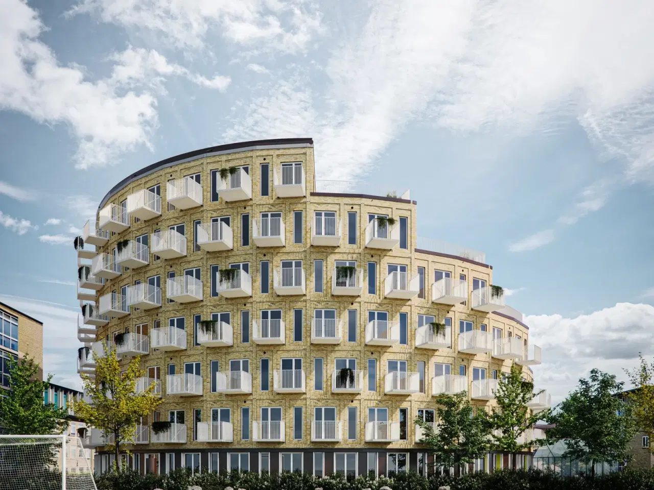 Billede 1 - Parkeringsplads med ladestander i p-kælder på Frederiksbjerg