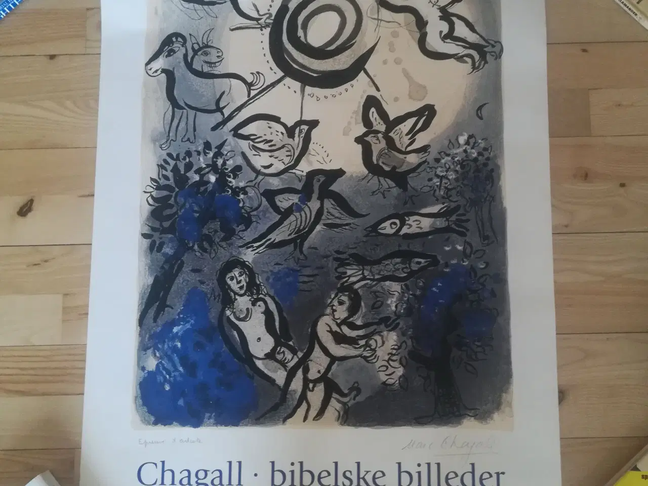Billede 1 - Chagall plakat
