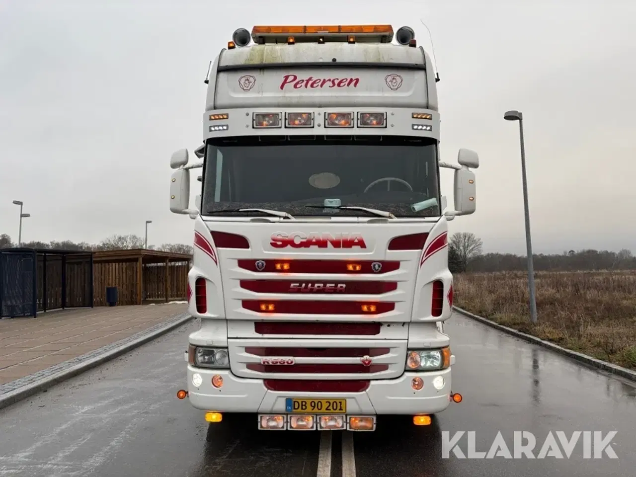 Billede 2 - Lastbil Scania, med 2 sættevogne Kel-berg, Schmitz R560 Super