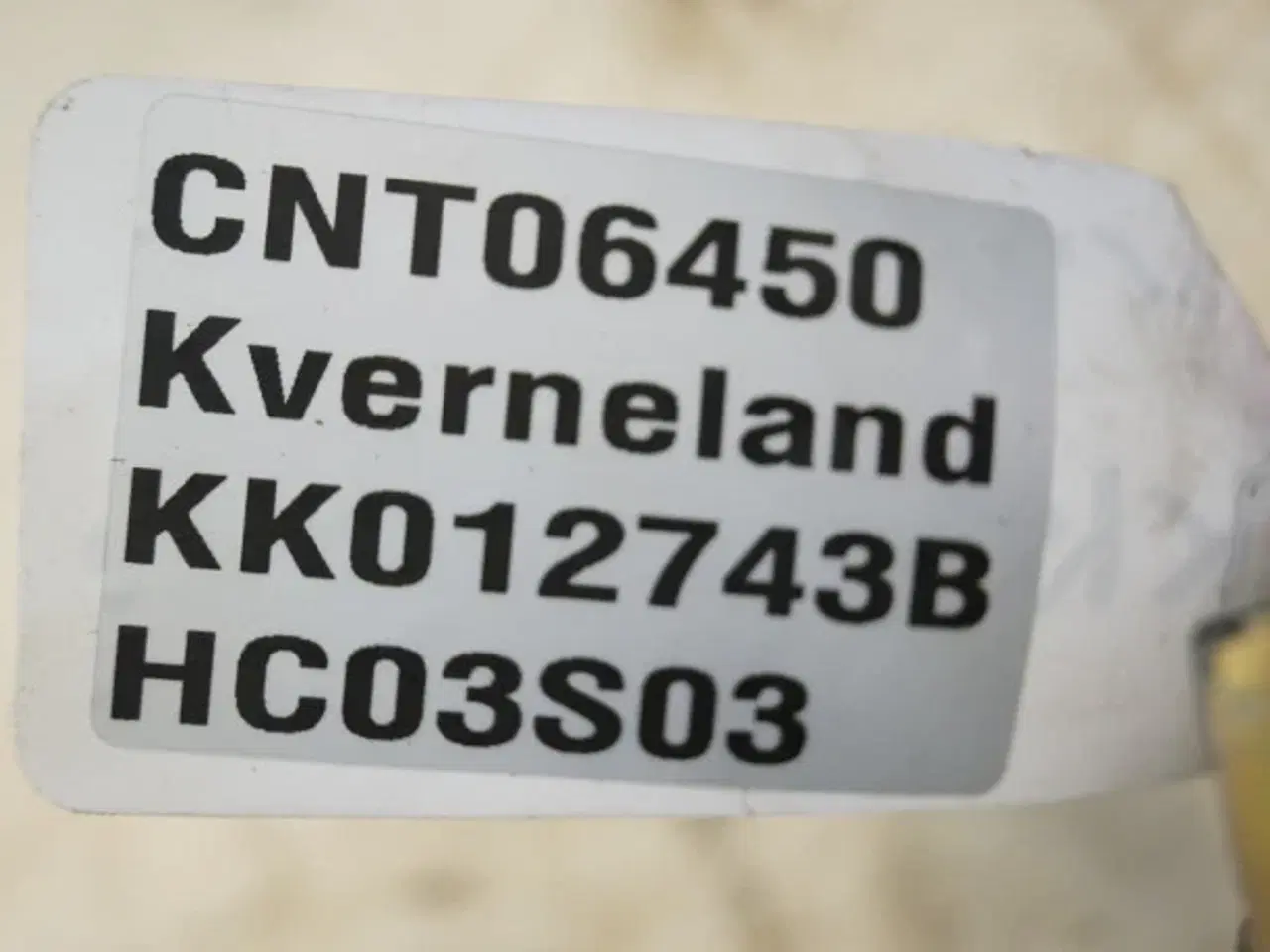 Billede 14 - Kverneland Ventilblok KK012743