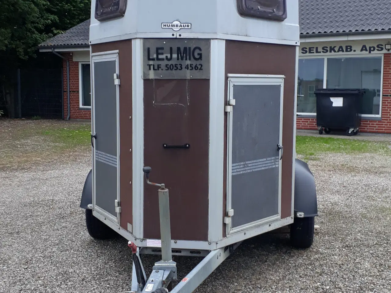 Billede 1 - Kvalitets Hestetrailer, mrk. Humbauer Rapid 2000kg