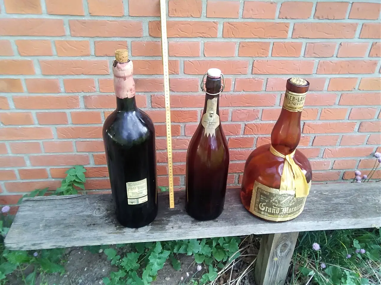 Billede 1 - 3 store flasker 50 - 60 cm høje