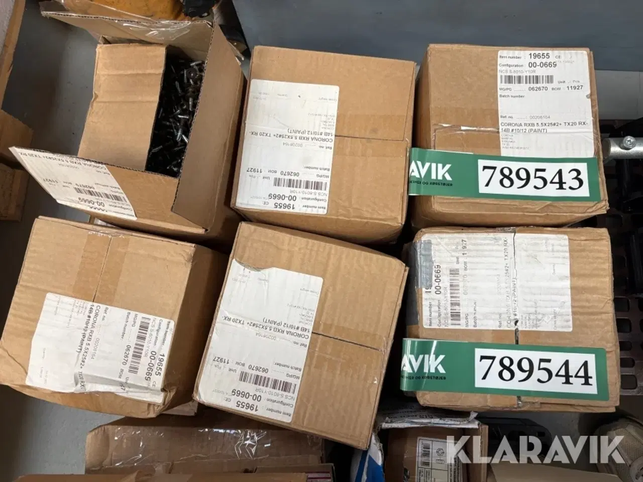 Billede 1 - Facadeskruer / overlapsskrue Corona RxB til stål 5,5x25 tx20 6000 styk