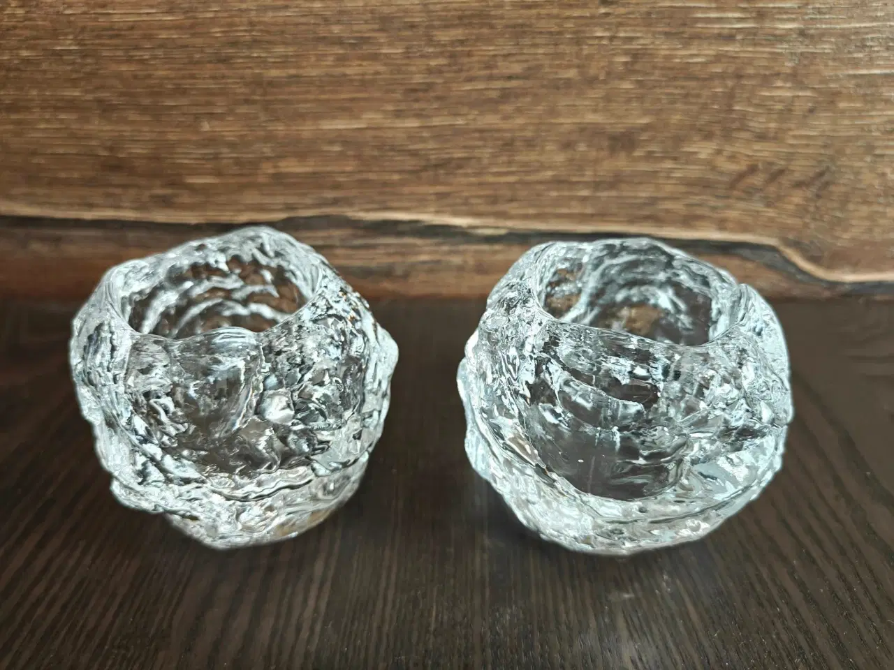 Billede 4 - Kosta Boda Snowball/Snebold Fyrfadsstager 3 stk