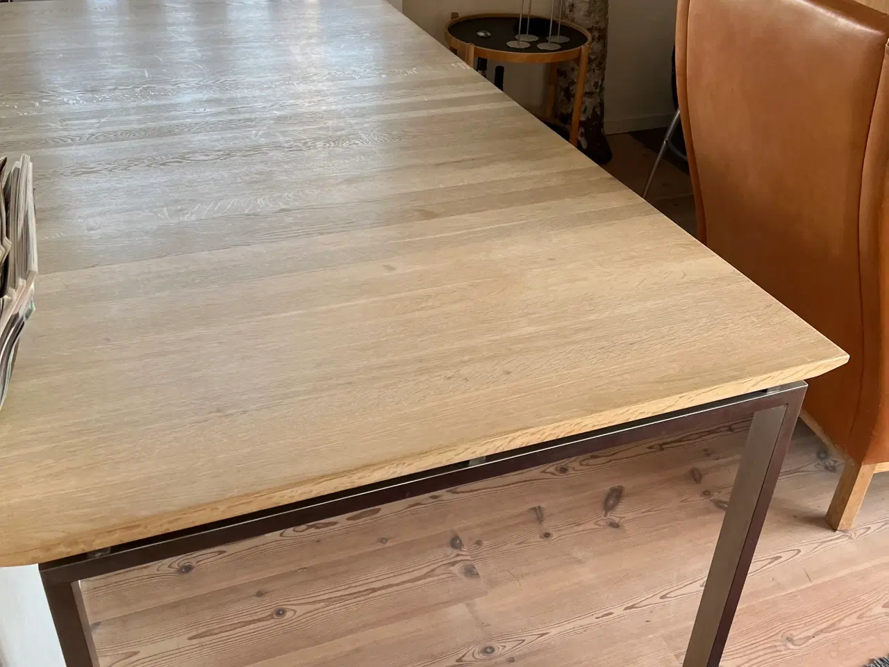 Billede 1 - Spisebord i egetræ