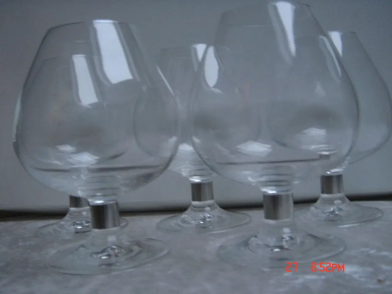 Billede 3 - 5 cognac glas Erik Bagger