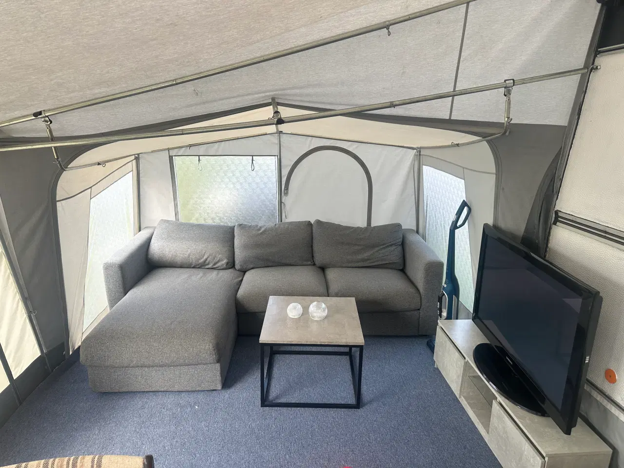 Billede 1 - fendt campingvogn med fortelt