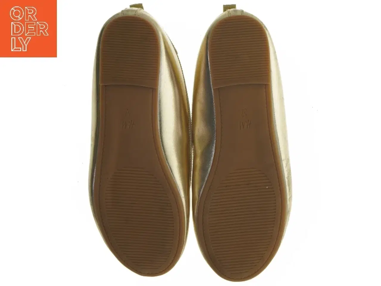 Billede 5 - Guld ballerinasko størrelse 32 fra H&M (str. 32 )