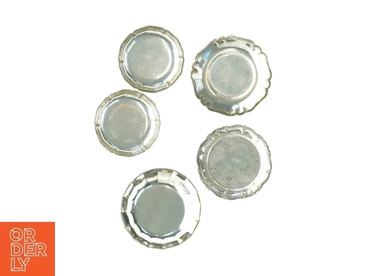Billede 3 - Vintage sølvfarvede bakker (str. Diameter 15 til 12,5 cm)