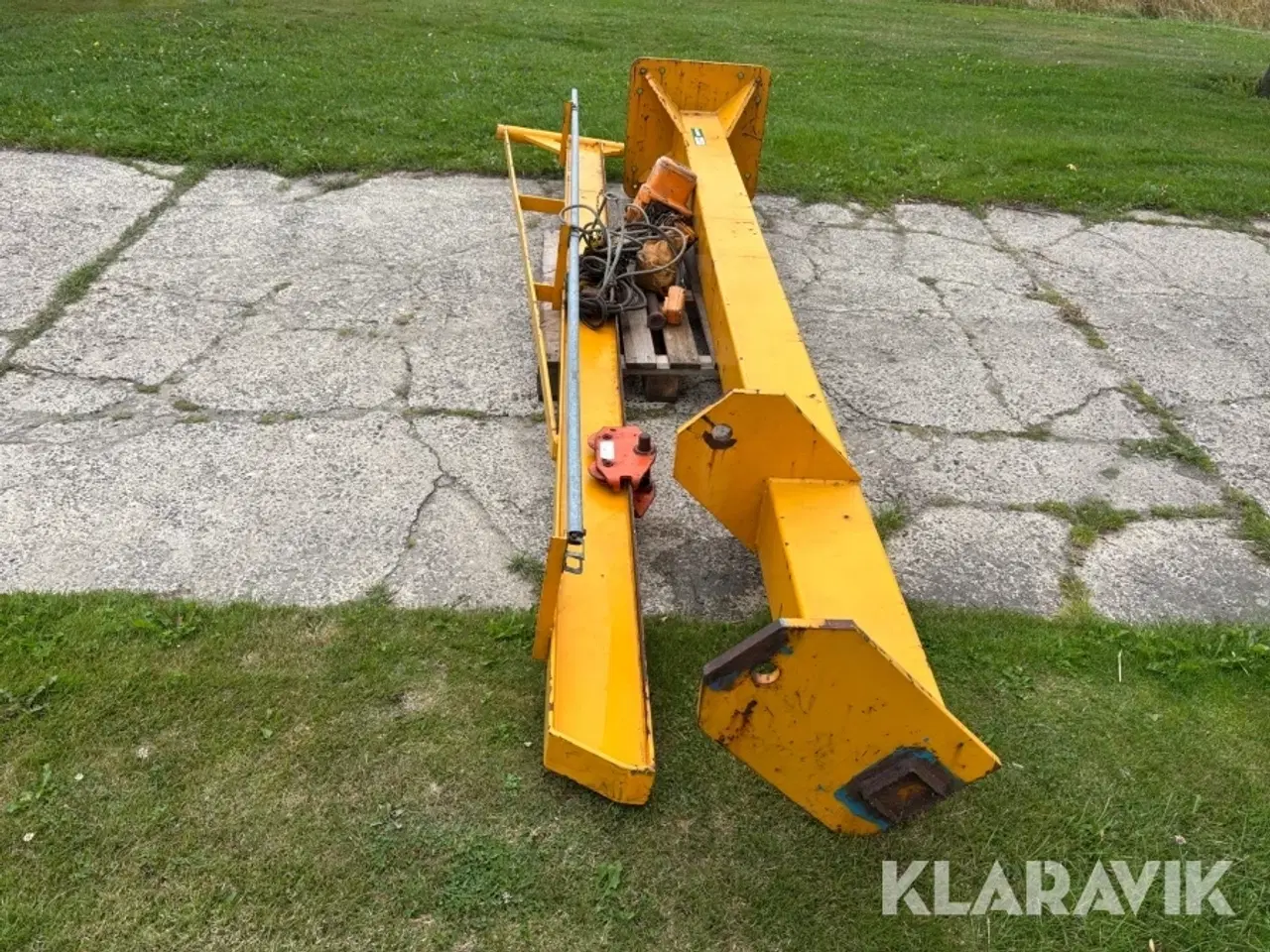 Billede 6 - Kran Demag 1000 kg med el hejsa
